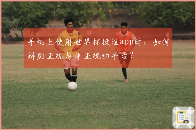 手机上使用世界杯投注app时,如何辨别正规与非正规的平台?